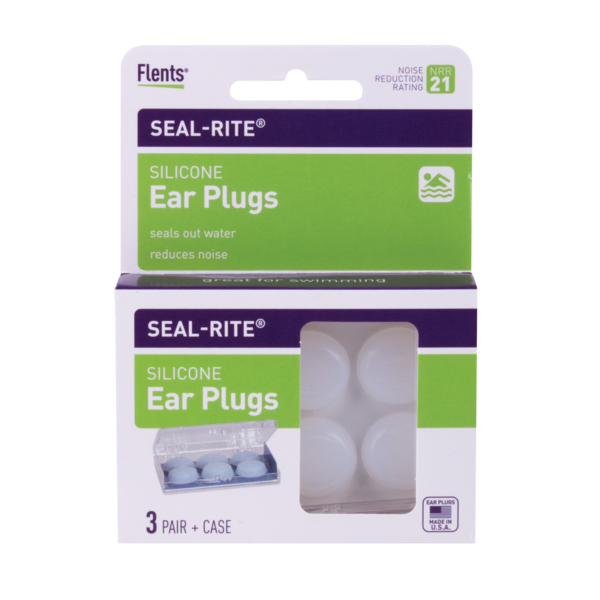 Soft Silicone Ear Plugs (3 pair)