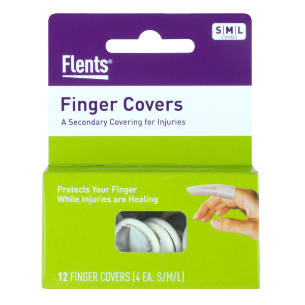 First Aid Finger Covers - 12 ct
