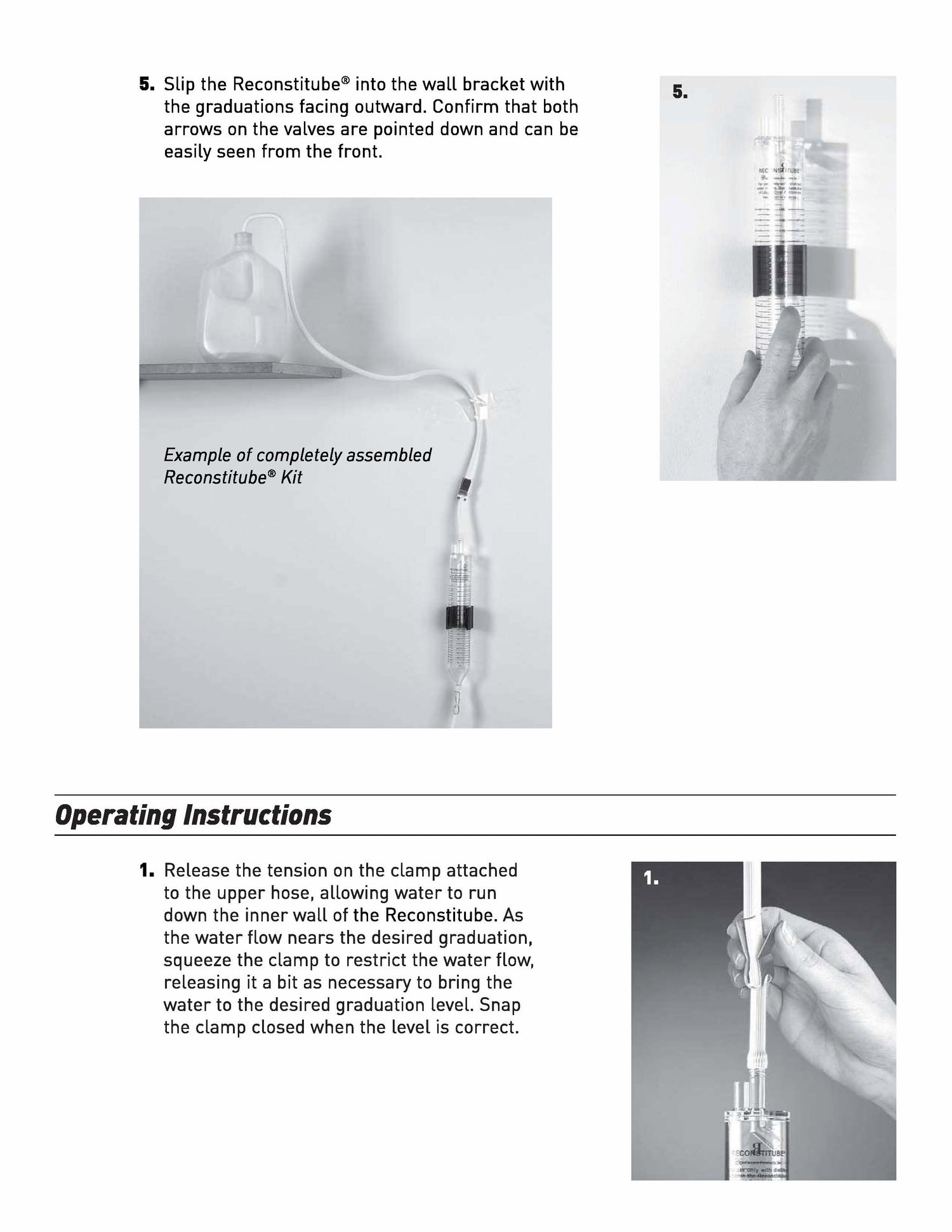 Original Reconstitube® With Pinch Valve Instructions | Apothecary Products