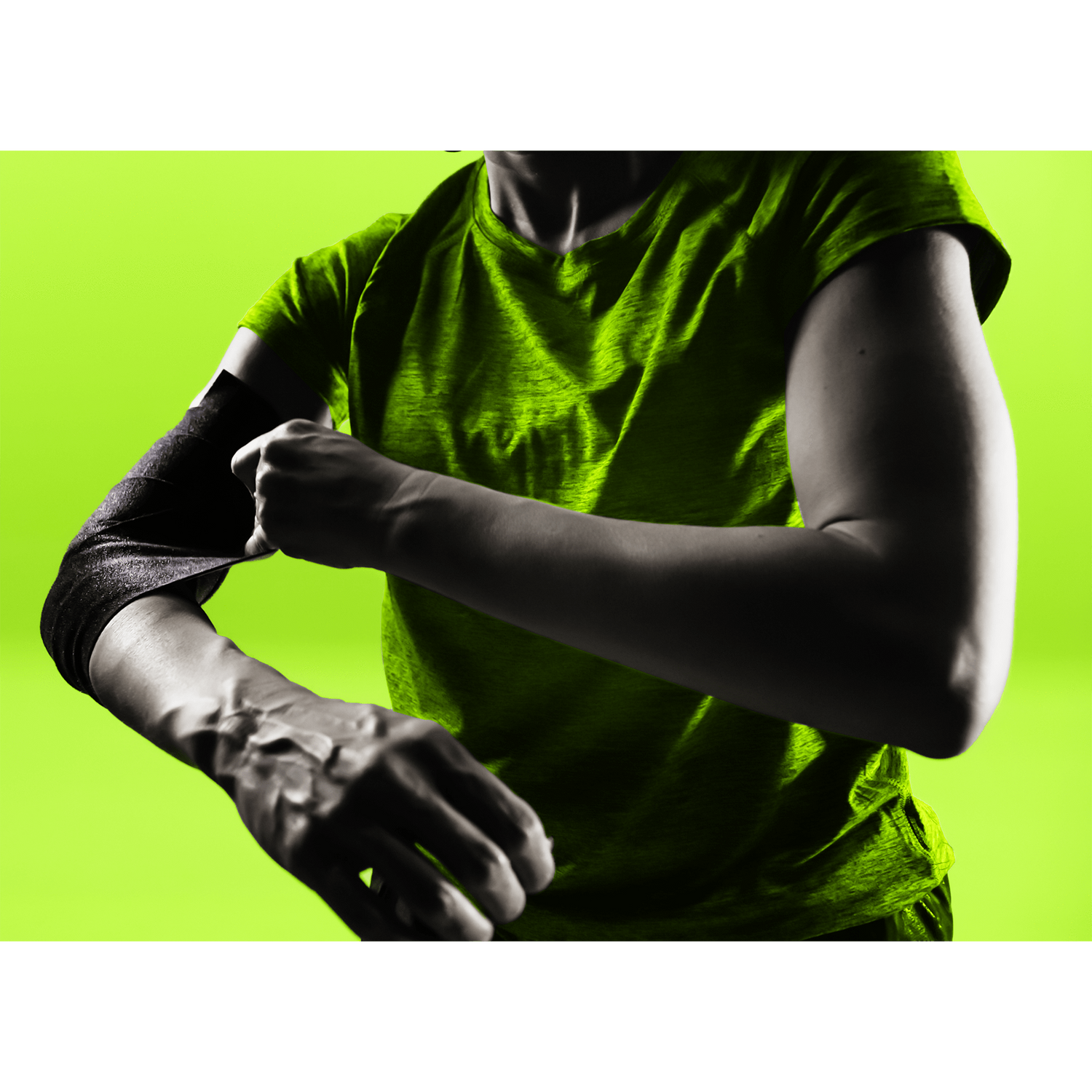 Strive 4" compression wrap demonstration