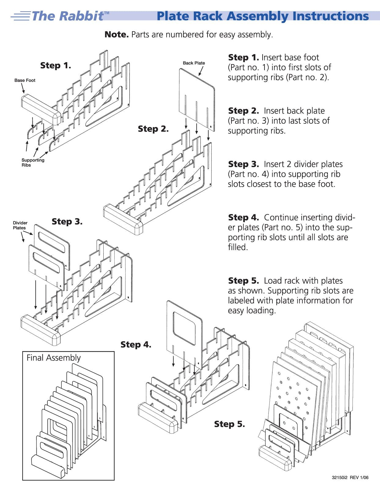  The Rabbit Cold Seal Card Counter Instructions | Apothecary Products