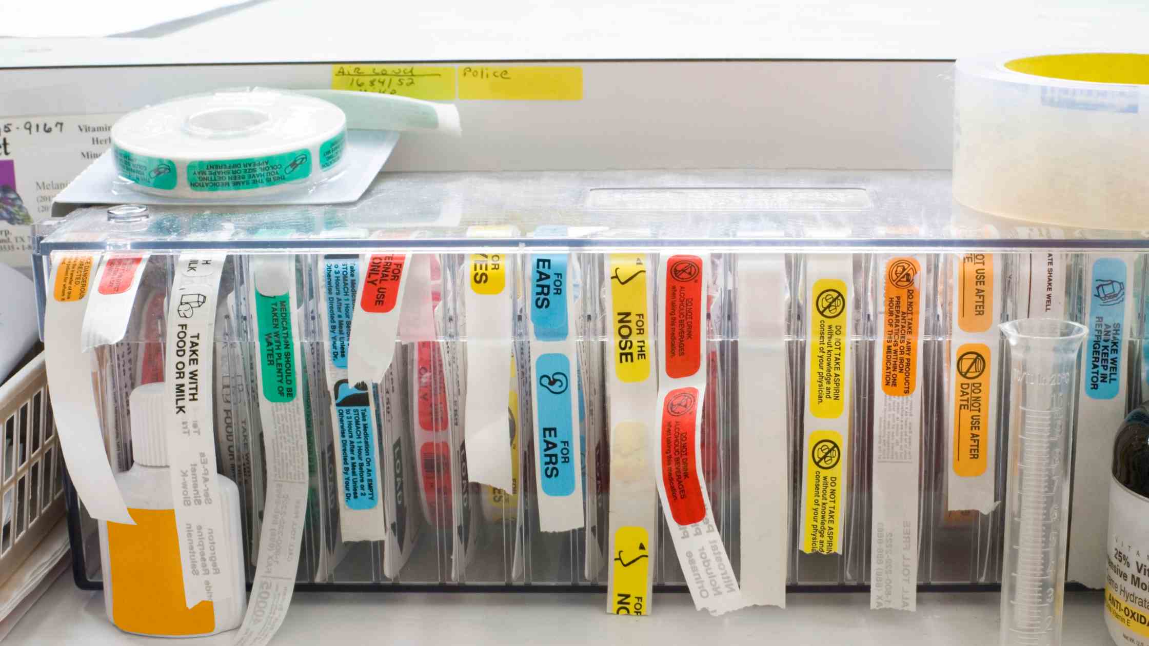 APL labels in pharmacy