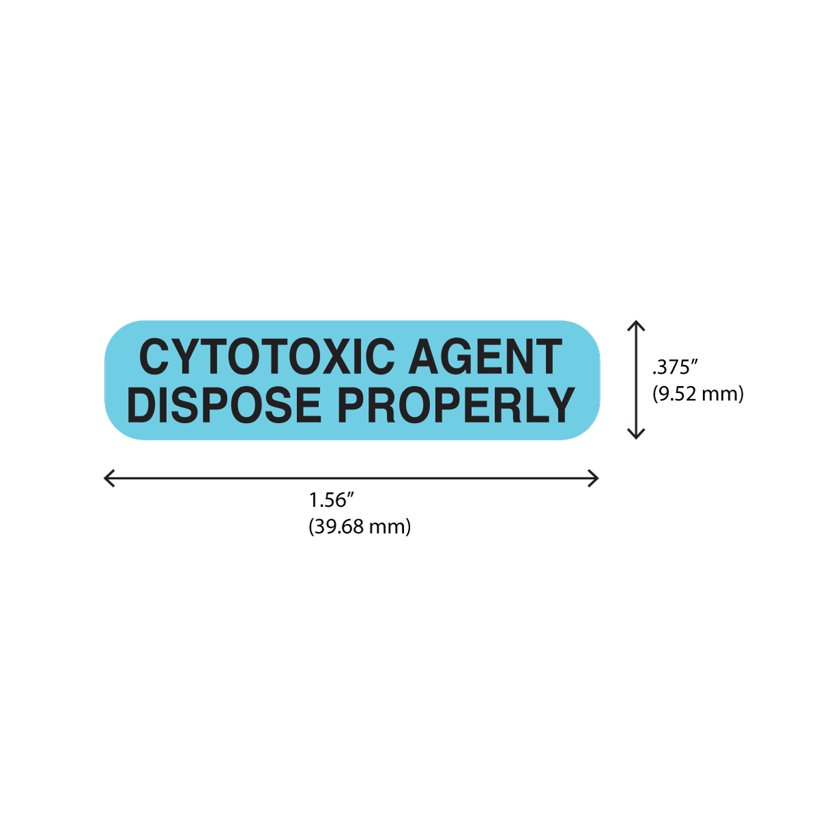 "CYTOTOXIC AGENT" Label