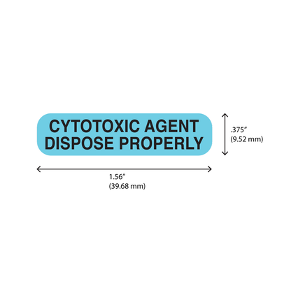 "CYTOTOXIC AGENT" Label