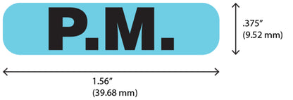 "PM" Label