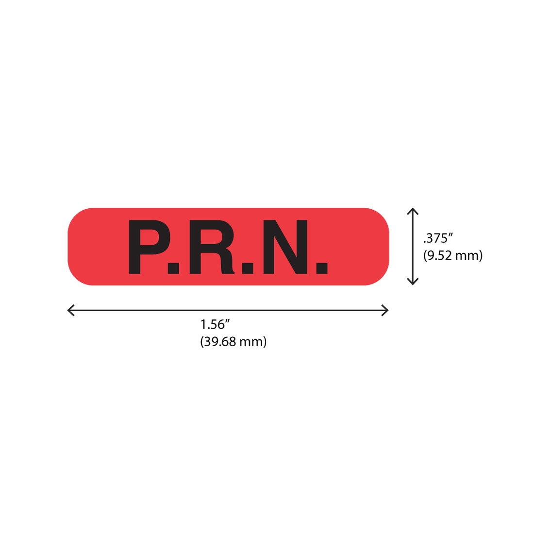 "PRN" Label