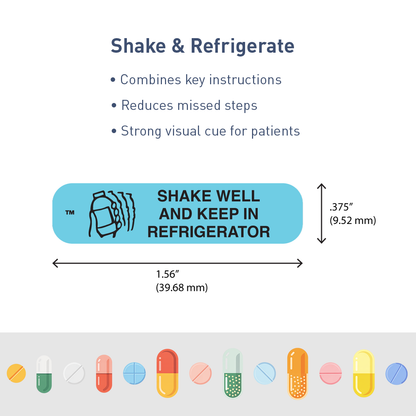 "SHAKE &amp; FRIG" Label