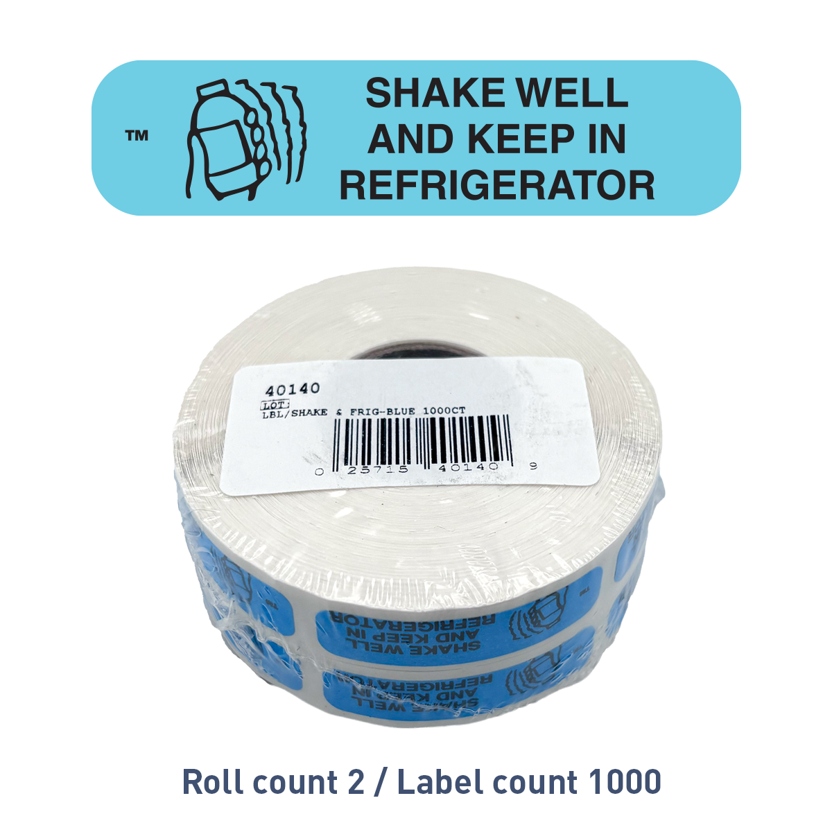 "SHAKE &amp; FRIG" Label