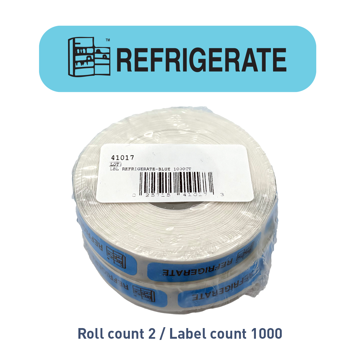 "REFRIGERATE" Label