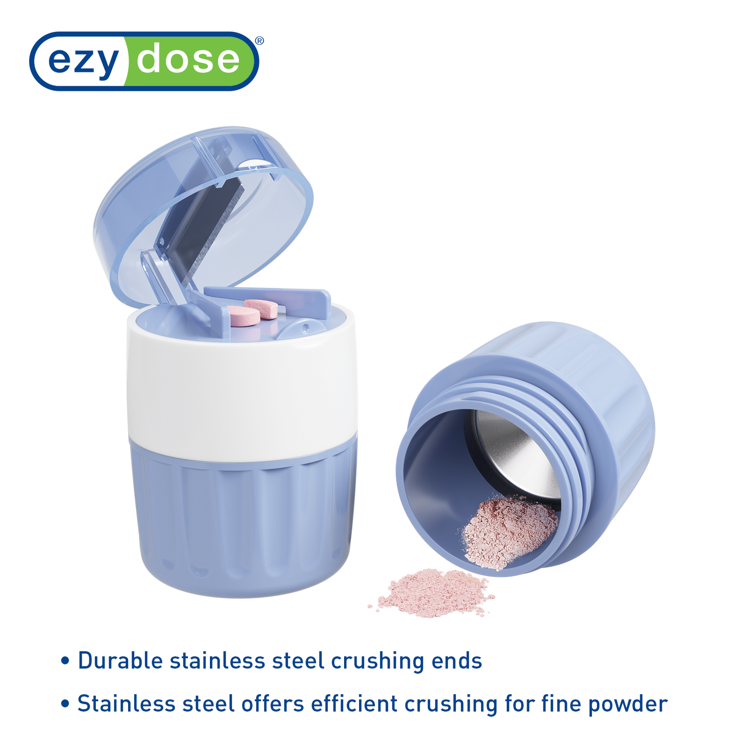 Ezy Dose® 3-In-One Pill Cutter and Crusher