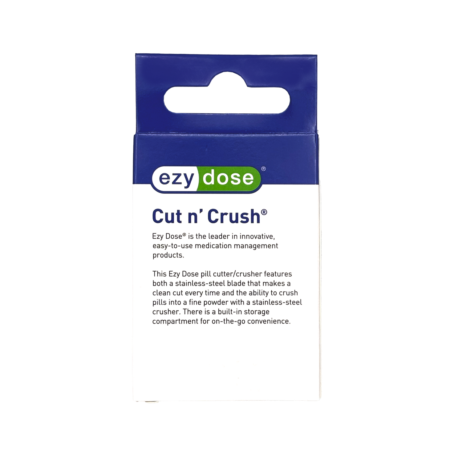 Ezy Dose® 3-In-One Pill Cutter and Crusher