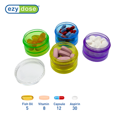 Ezy Dose® Weekly Stackable Pill Planner