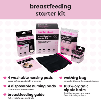 Bamboobies breastfeeding starter kit