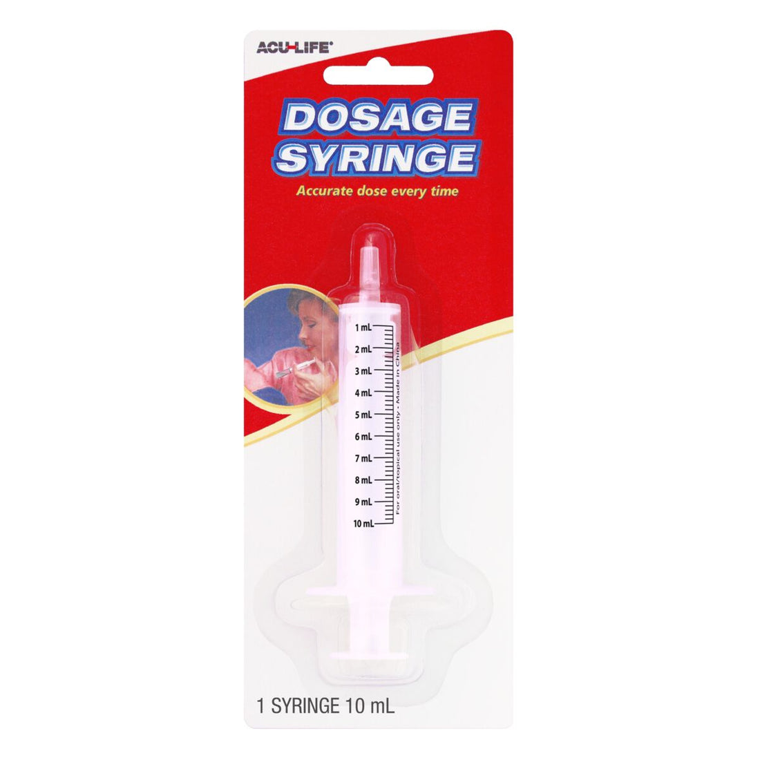 Acu-Life® 10 mL Medicine Syringe (Oral)