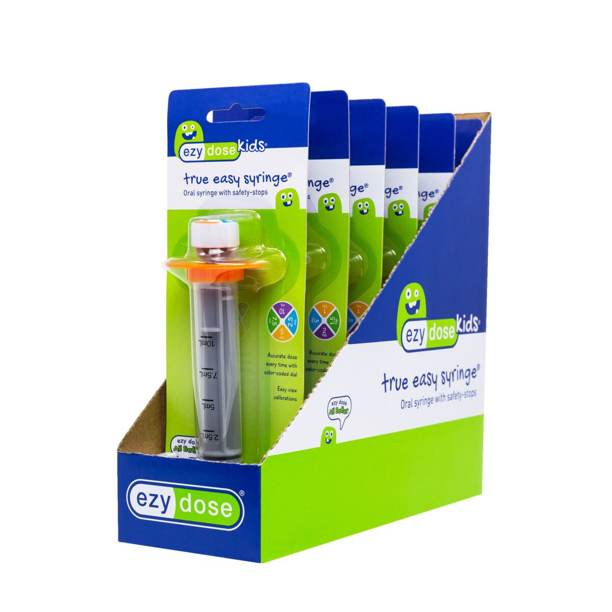 Ezy Dose Kids® True Easy Syringe Display