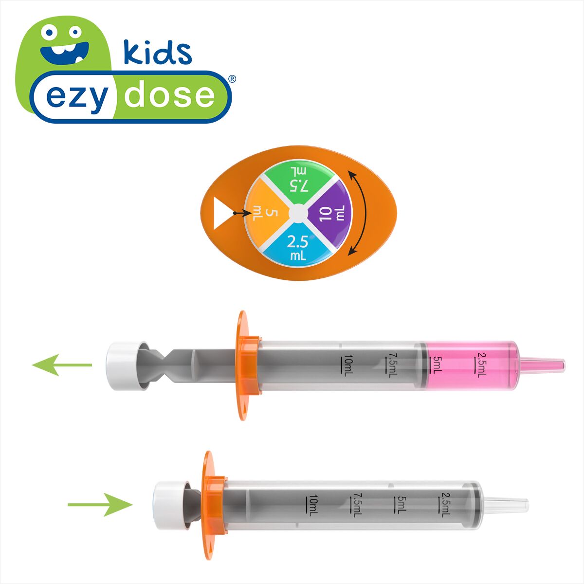 True Dose Machine Ezy Dose® Kids True Easy Syringe | Oral Syringe & Dispenser ...
