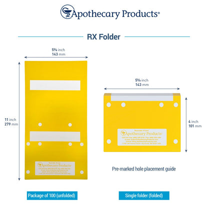 Prescription File Folders