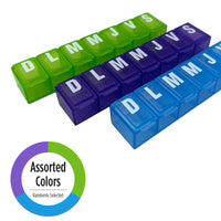 Ezy Dose® Weekly Classic Pill Planner (Small) *SPANISH*