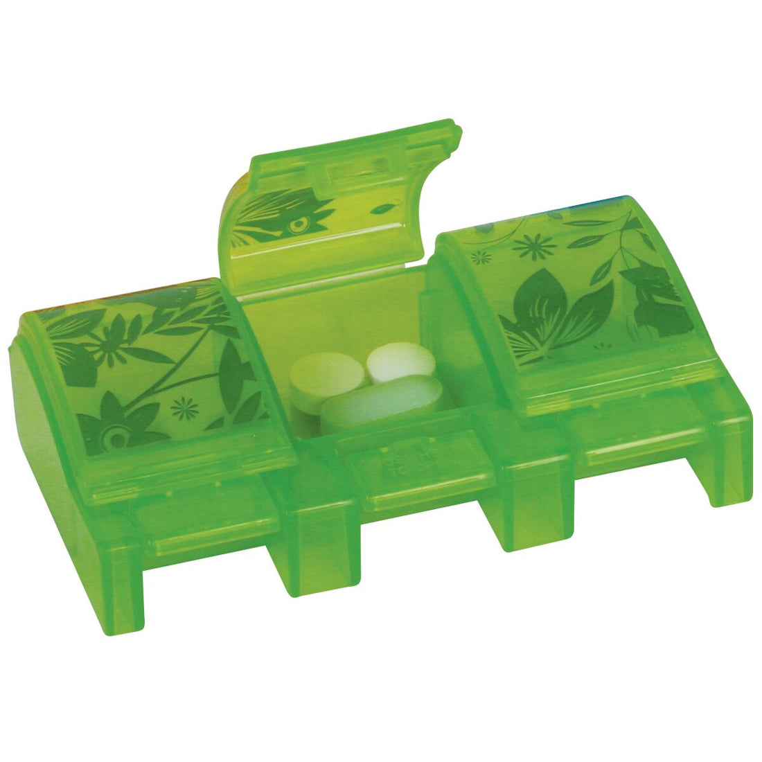 Ezy Dose® Soft-Touch 3-Compartment Pill Organizer (2XL)