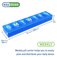 Ezy Dose® Locking AM/PM Weekly Pill Planner