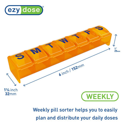 Ezy Dose® Contoured Weekly Pill Planner