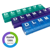 Ezy Dose® Locking Weekly Pill Planner (Large) *SPANISH*