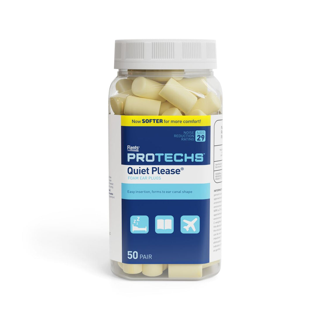 Flents® PROTECHS™ Quiet Please® Ear Plugs (50 Pair)