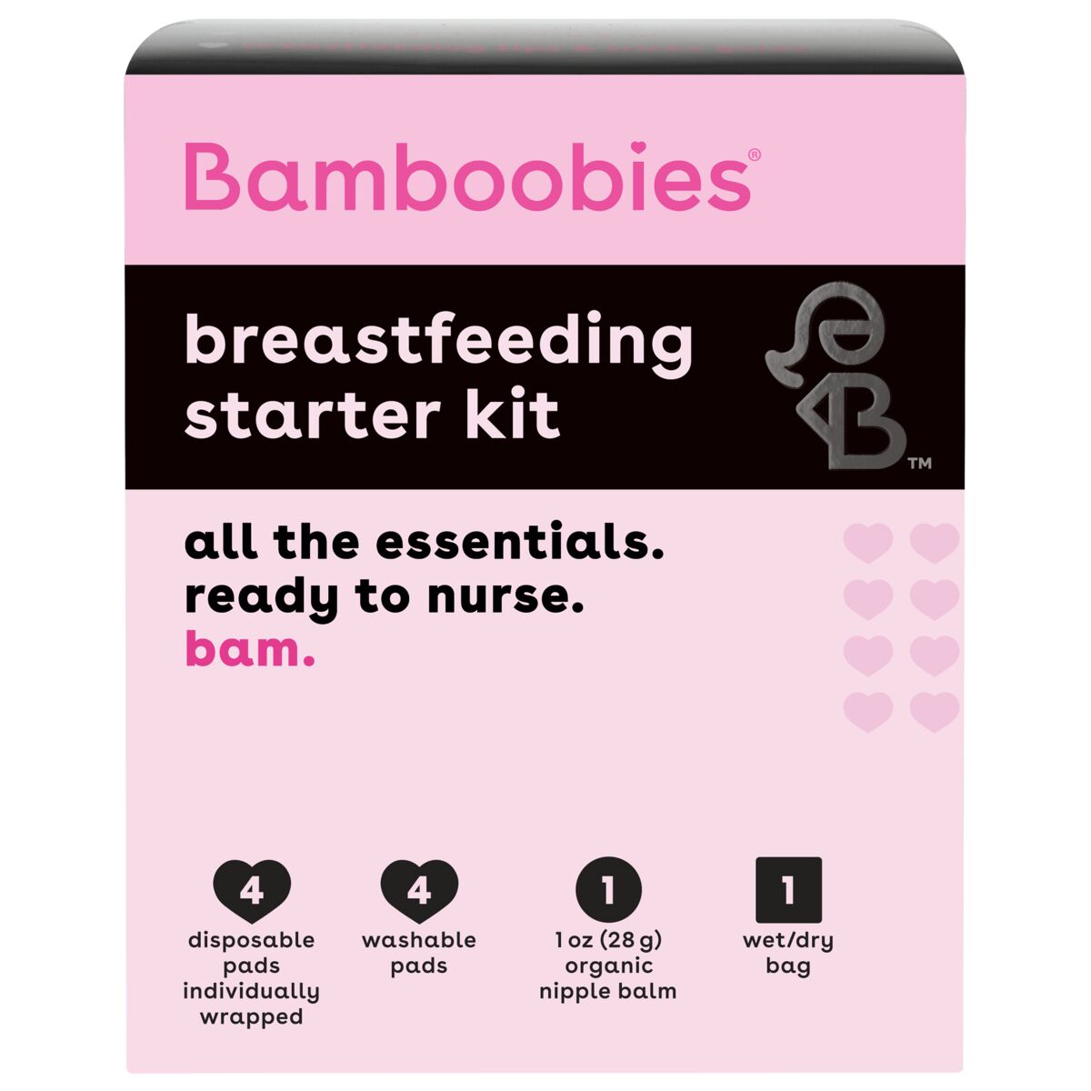 Bamboobies breastfeeding starter kit