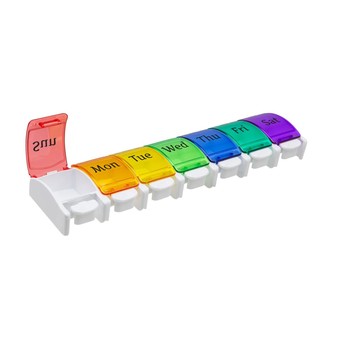 Ezy Dose® Weekly PB Pill Planner, Rainbow