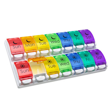 Ezy Dose® Rainbow Weekly 2x/Day Pill Planner