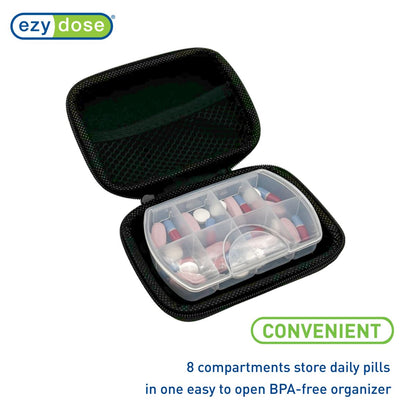 Ezy Dose® Hard Sided Pocket Pharmacy Pill Case - Clip Strip