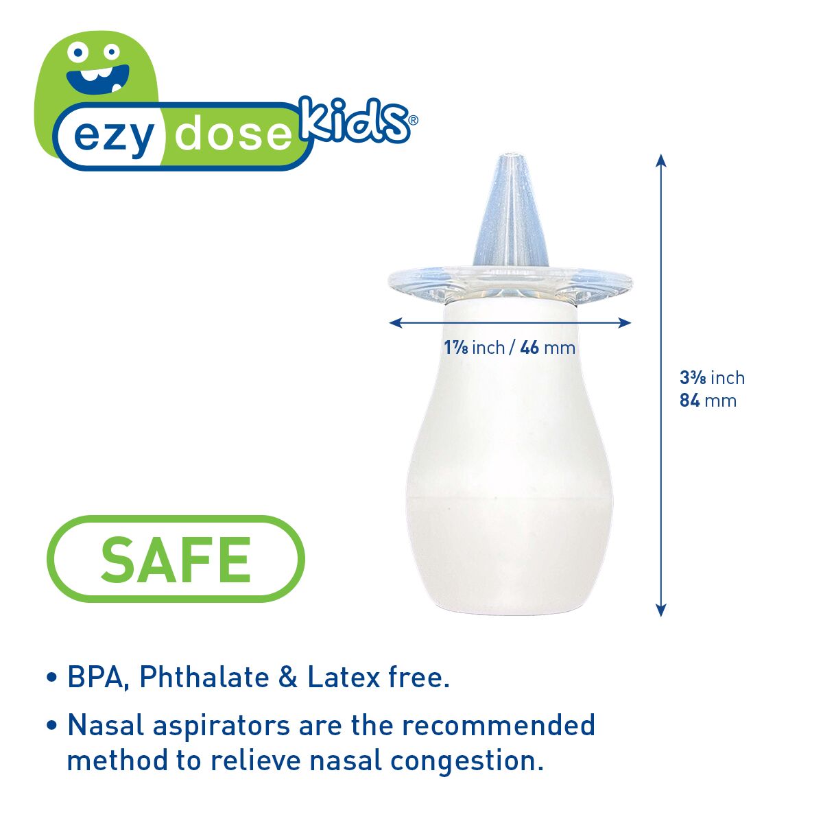 Ezy Dose® Kids Soft Tip Nasal Aspirator