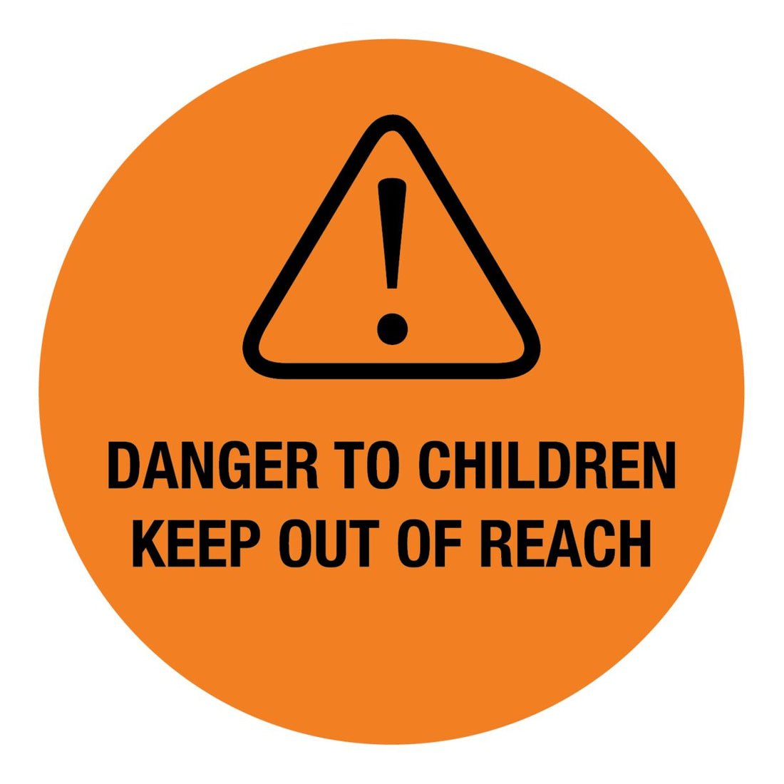OPIOID "DANGER TO CHILD" Label