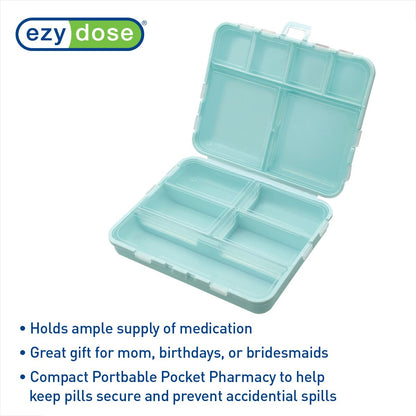 Ezy Dose® Foldable Travel Pill Organizer