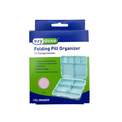 Ezy Dose® Foldable Travel Pill Organizer