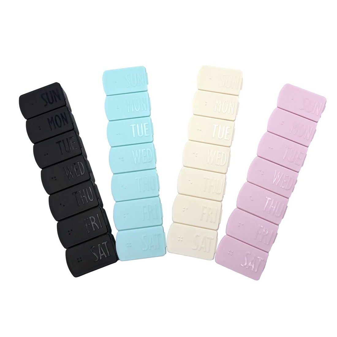 Ezy Dose® Weekly Matte Embossed Pill Organizer
