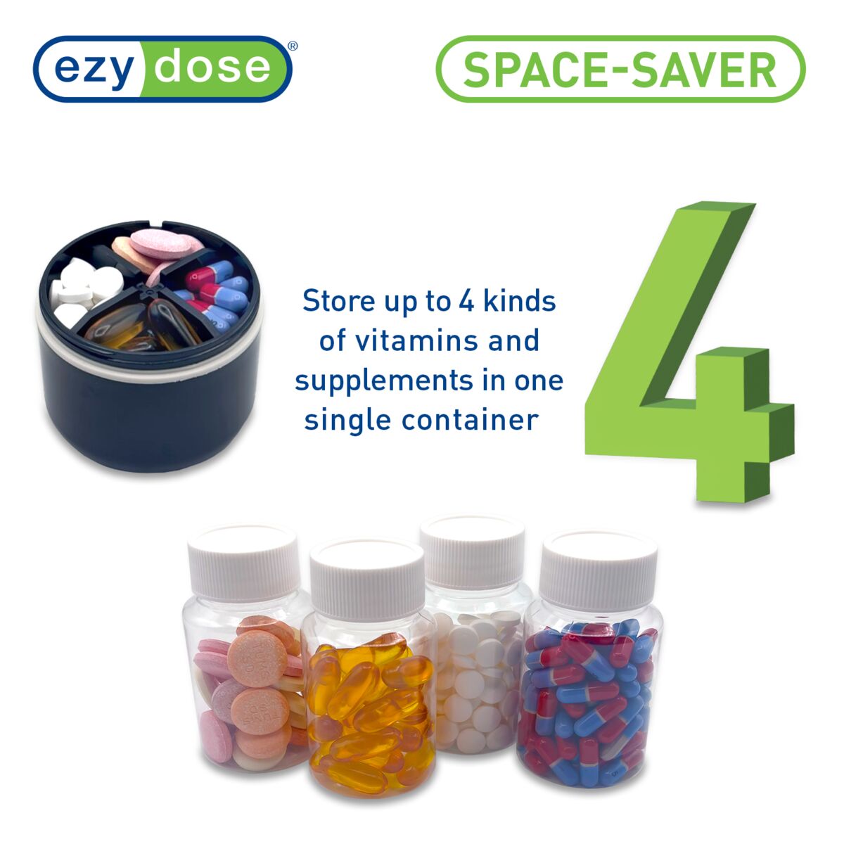 Ezy Dose® Mini Vitamin Organizer (Medium)