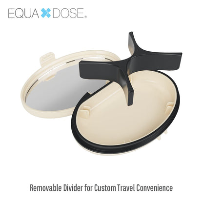Equadose® Compact Oval Pill Case