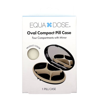 Equadose® Compact Oval Pill Case