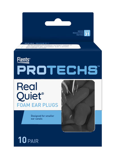 Flents® Real Quiet Ear Plugs NRR 31 (10 Pair)