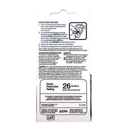 Flents® PROTECHS™ Pressure Regulating Ear Plugs