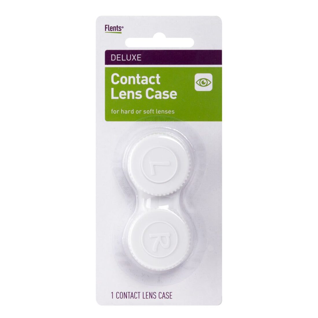 Flents® Deluxe Contact Lens Case