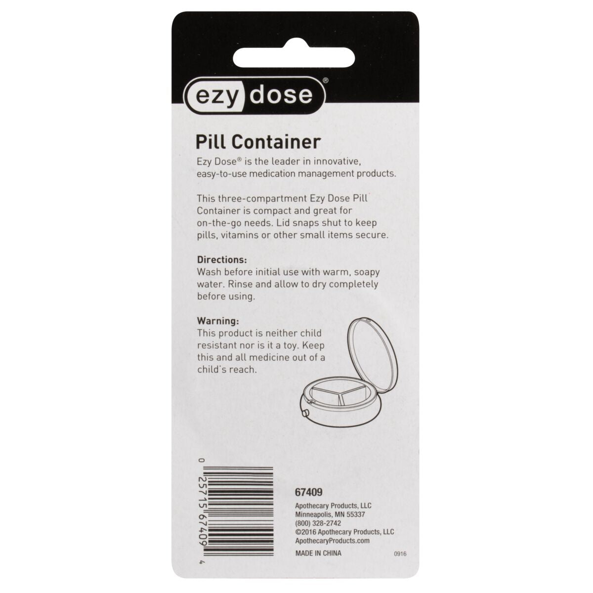 Ezy Dose® Fashion Pill Case