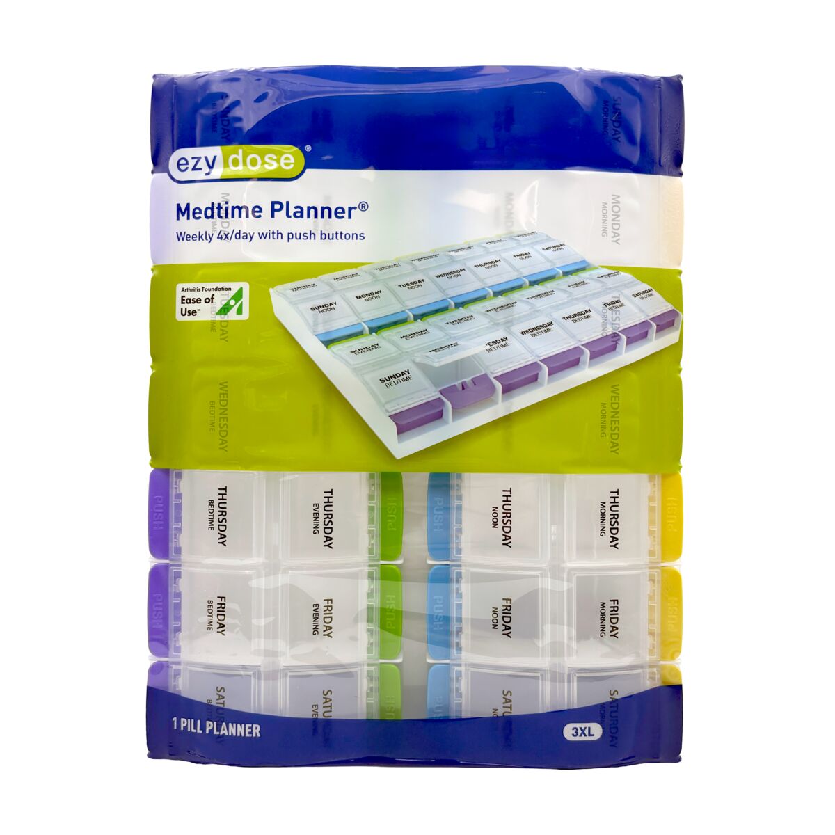 Ezy Dose® Push-Button Medtime Planner®