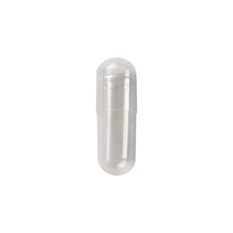Clear Gelatin Capsule size 3