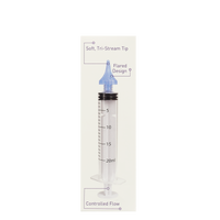 Right side packaging of ear wax removal syringe
