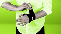Use Strive Wrist Compression Wrap for wrist support