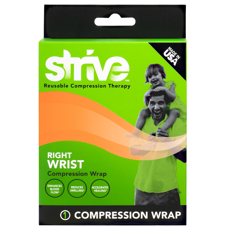How to use Strive Right Wrist Compression Wrap
