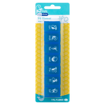 Front packaging of large weekly pill organizer for cats