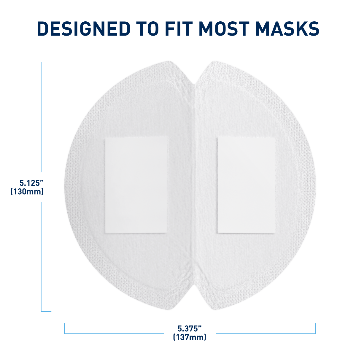 disposable mask liners dimensions